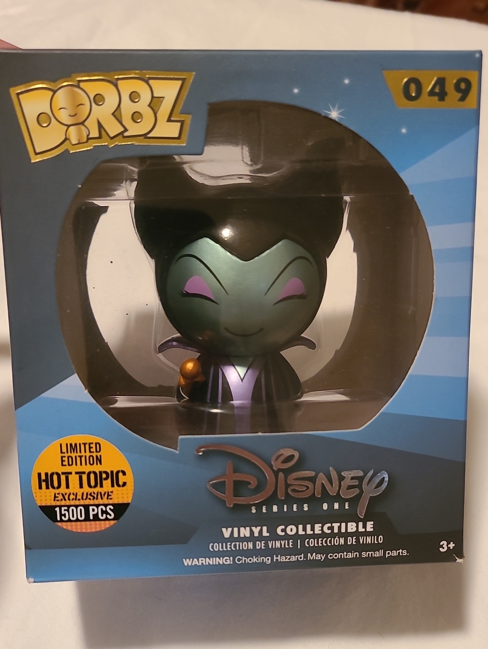 Funko Dorbz Disney Maleficent (Metallic) #049 Vinyl Collectible Hot Topic Exclus